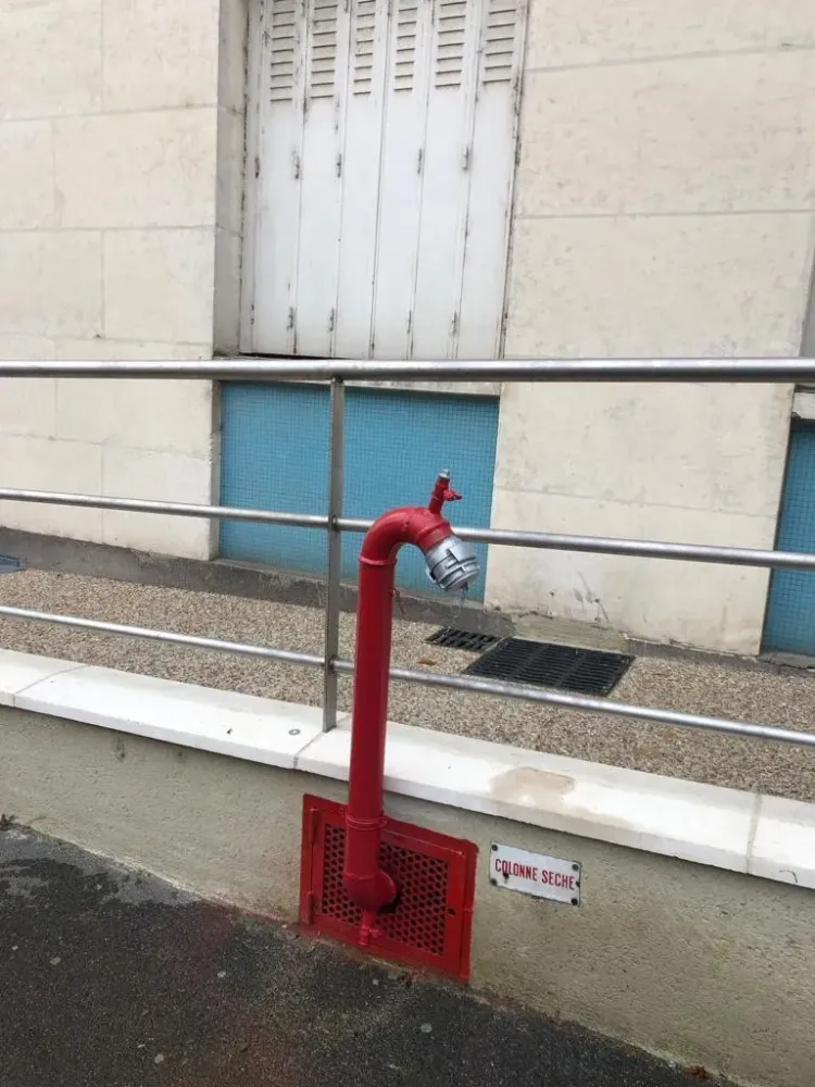 Création colonne sèche à Tournan-en-Brie