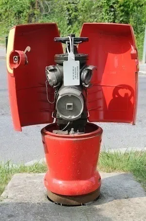 poteau incendie installation